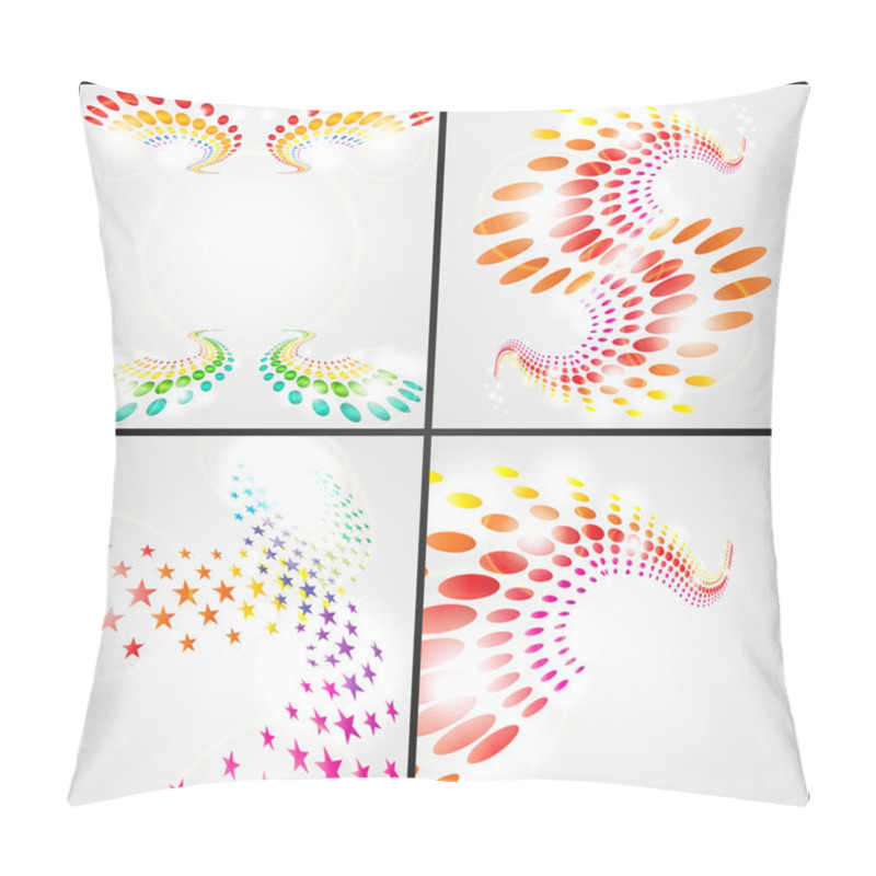 Personality  Abstract Background Vector  Illustration  Pillow Covers