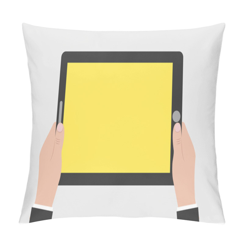 Personality  Hold Tablet Icon Vector. Hold Tablet Icon Logo. Hold Tablet Icon Picture. Hold Tablet Icon Image. Hold Tablet Icon UI. Hold Tablet Icon EPS. Hold Tablet Icon AI. Hold Tablet Icon Drawing Pillow Covers