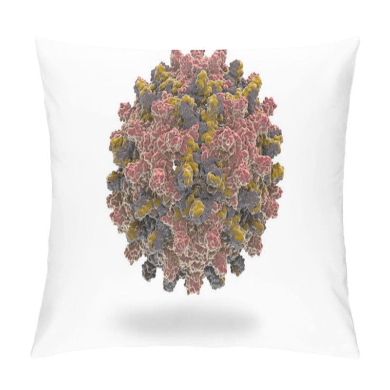 Personality  Hepatitis B Virus. Structure Of The Hepatitis B Virus (HBV) (PDB 1QGT), A Species Of The Genus Orthohepadnavirus, Which Is Part Of The Hepadnaviridae Family Of Viruses. Pillow Covers