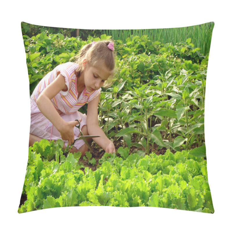 Personality  Cropping Lettuce Pillow Covers