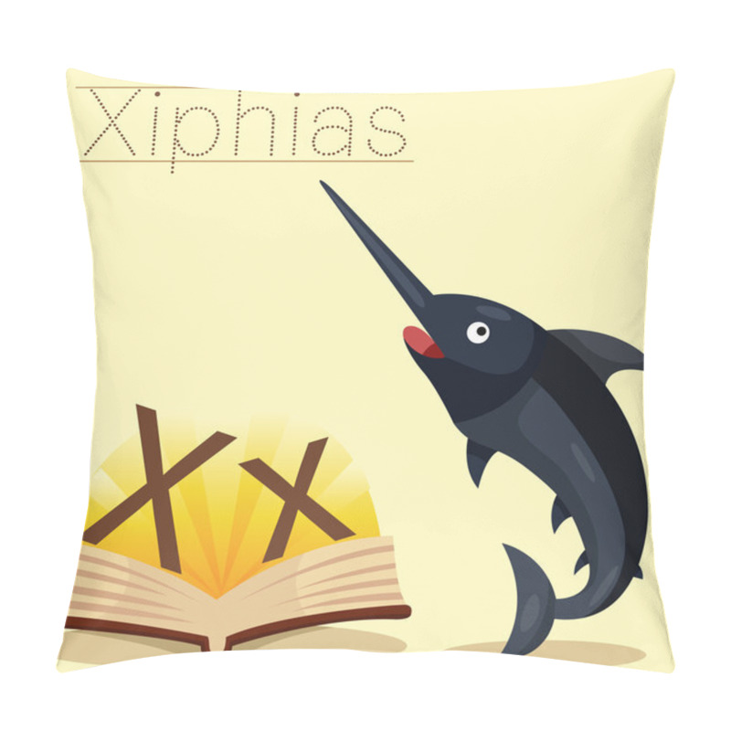 Personality  Illustrator Of X For X Iphias Vocabulary Pillow Covers