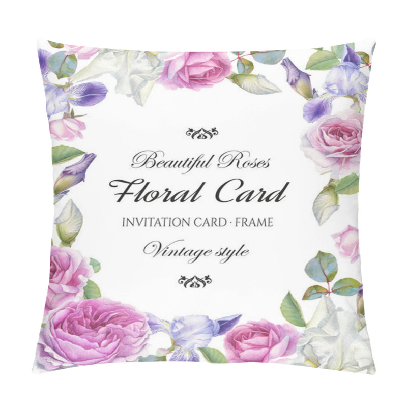 Personality  Floral Greeting Card Pillow Covers