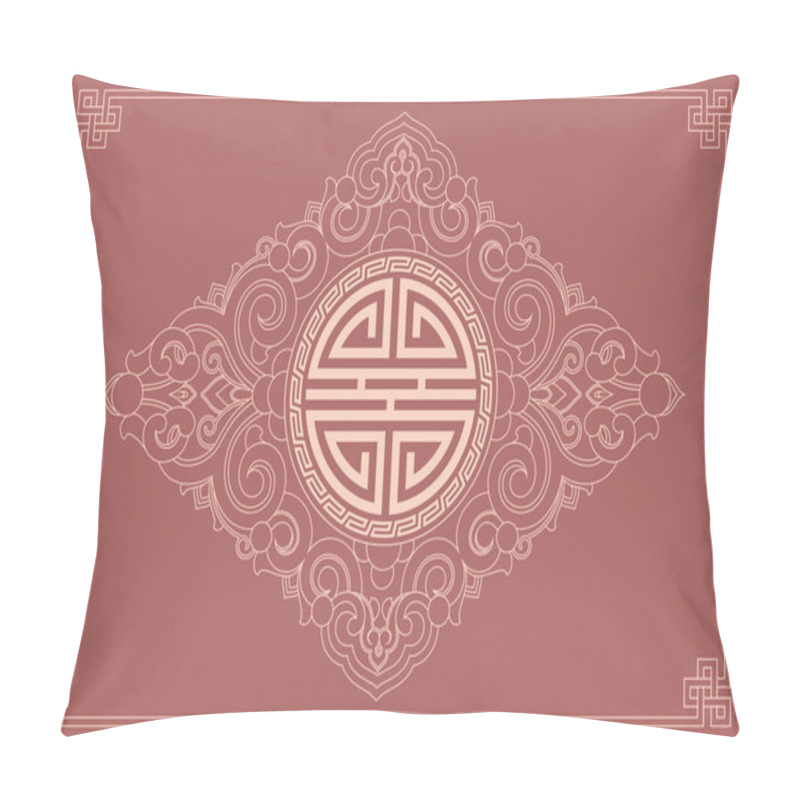 Personality  Vecor Oriental Chinese Pattern Pillow Covers