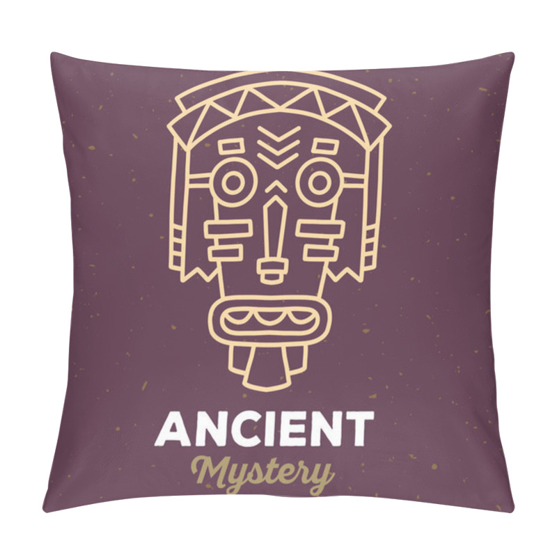 Personality  Ethnic Tribal Mask  Pillow Covers