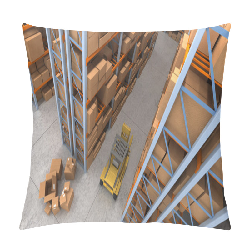 Personality  Warehouse Scenes Aerial Pillow Covers