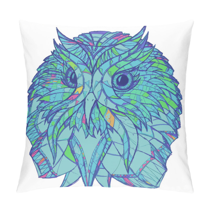 Personality  Owl Tatoo. Pillow Covers