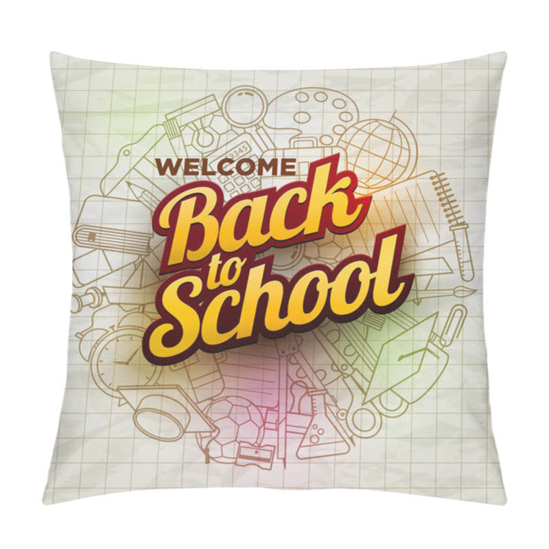 Personality  Back To School Pillow Covers