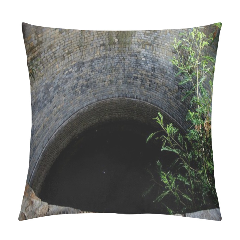 Personality  Well In Rural Area Pillow Covers