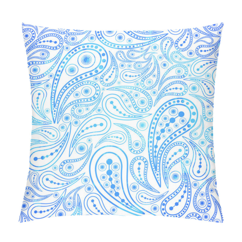 Personality  Paisley Seamless Pattern Pillow Covers