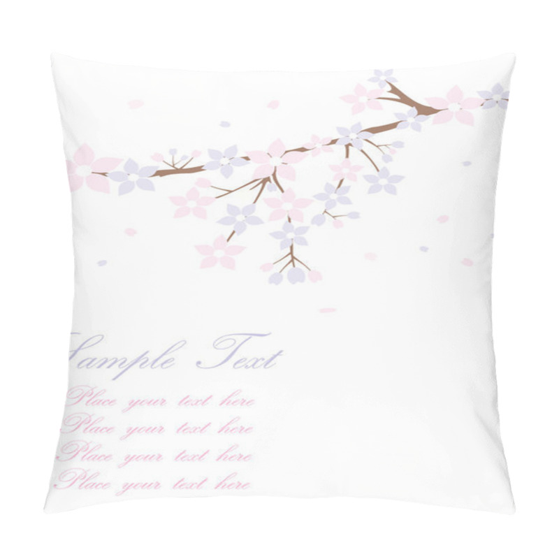 Personality  Floral Branch Illustration Pillow Covers