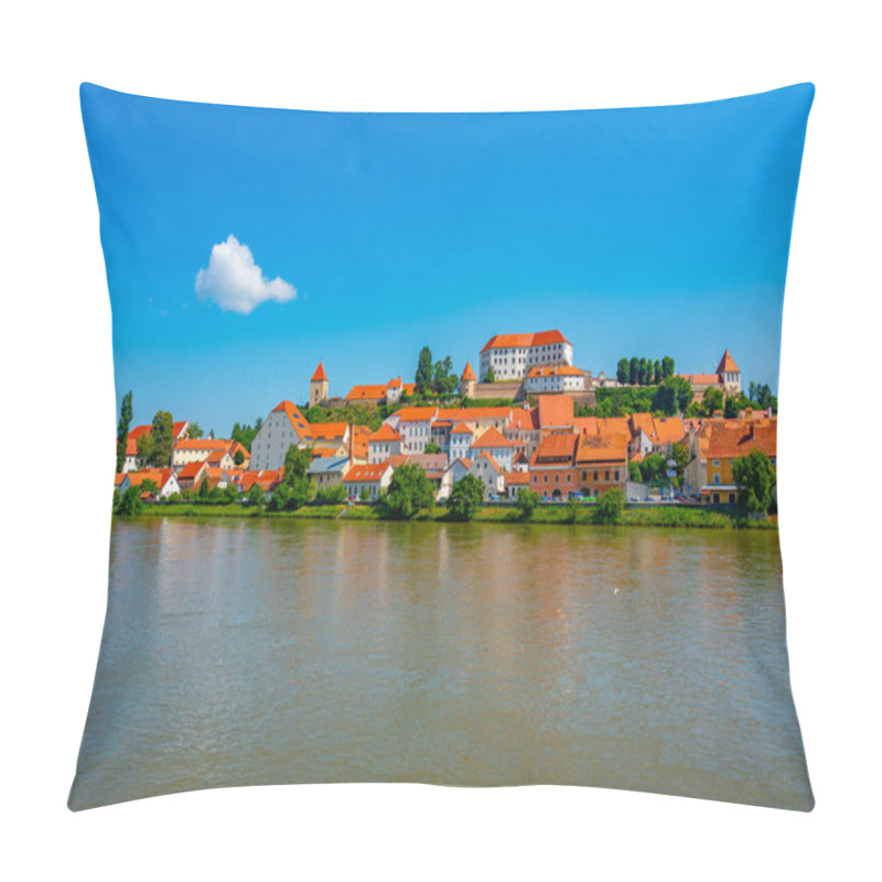 Personality  Panorama View Of Slovenian Town Maribor Pillow Covers