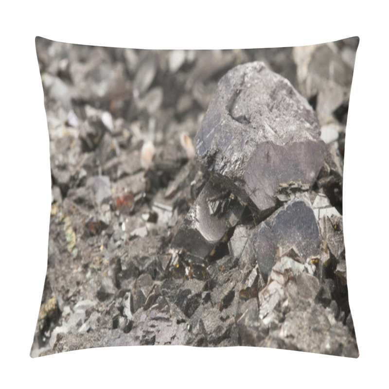 Personality  Lead Zinc Ore Texture Pattern Pillow Covers