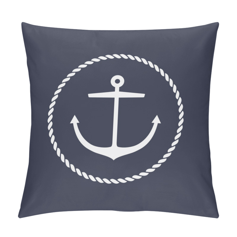 Personality  Anchor Emblem Design Pillow Covers