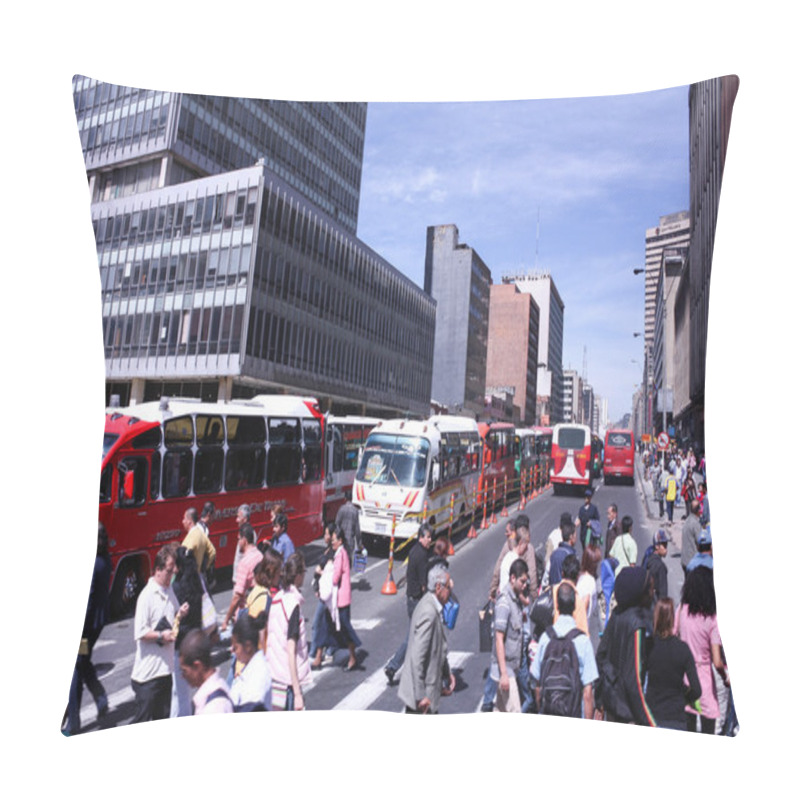 Personality  The City Center In Bogota, Colombia Pillow Covers