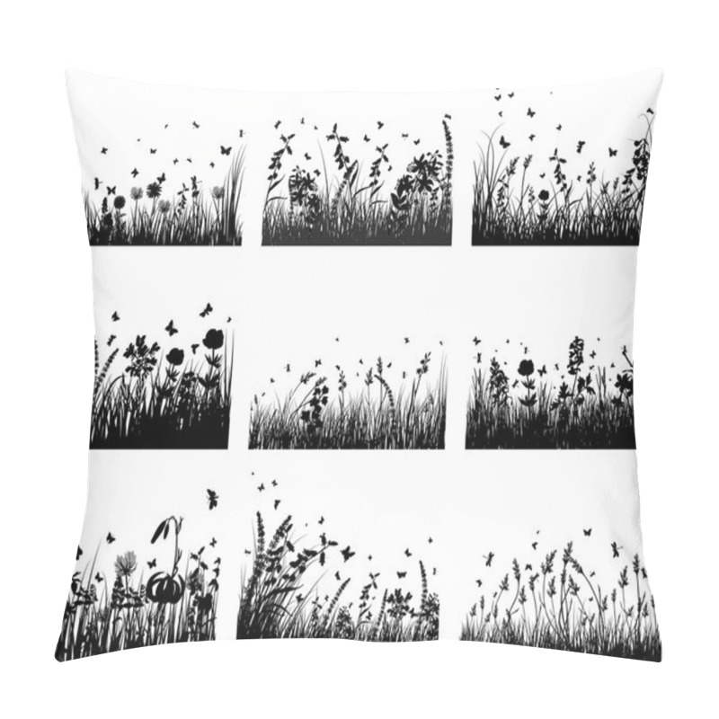 Personality  Meadow Silhouettes Pillow Covers