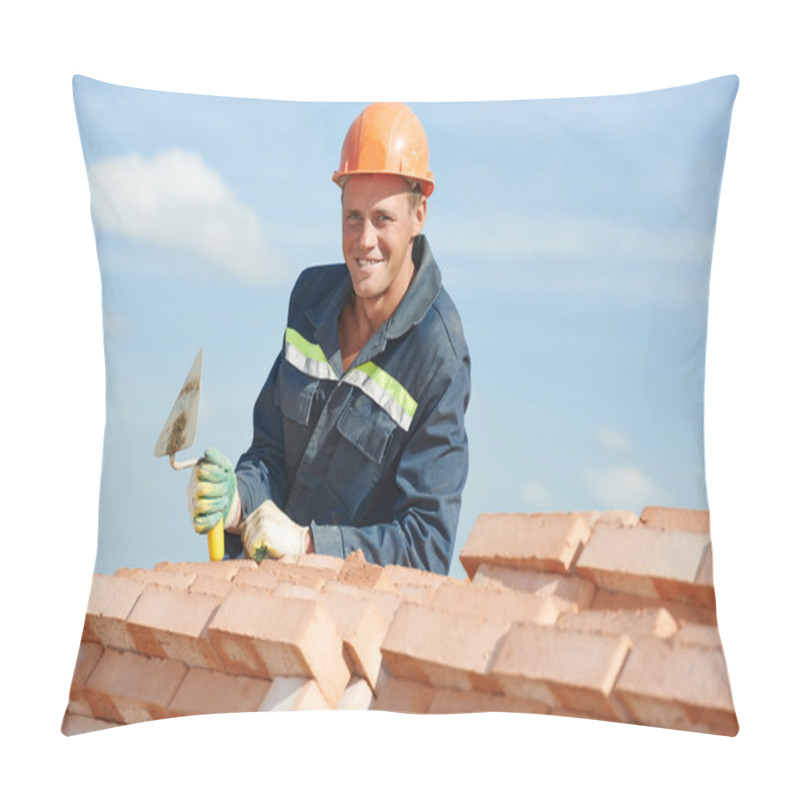 Personality  Construction Worker Bricklayer Pillow Covers