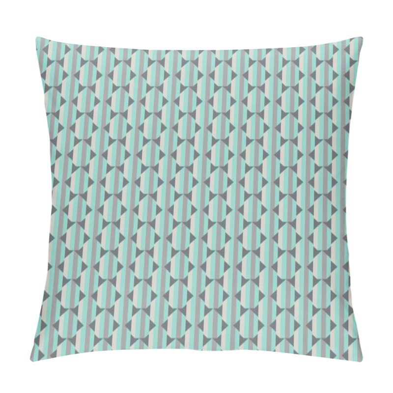 Personality  Seamless Abstract Background With Geometric Elements Pillow Covers