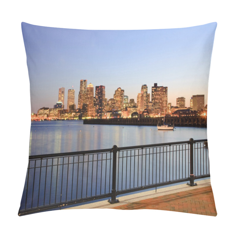 Personality  Boston Sunset Pillow Covers