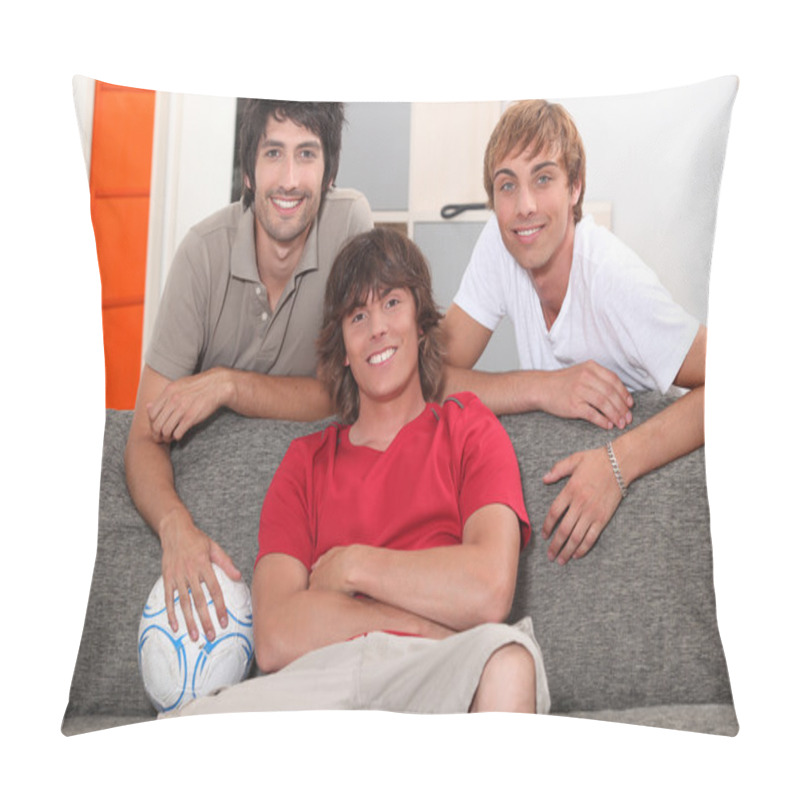 Personality  Three Roommates In Their Apartment Pillow Covers