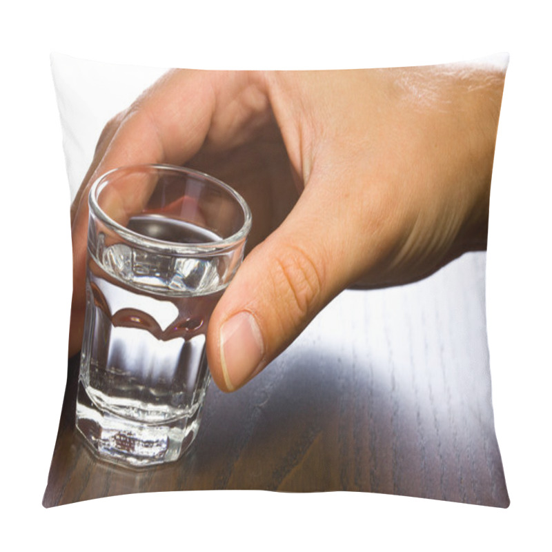 Personality  Glass Of Clear Alcohol Pillow Covers