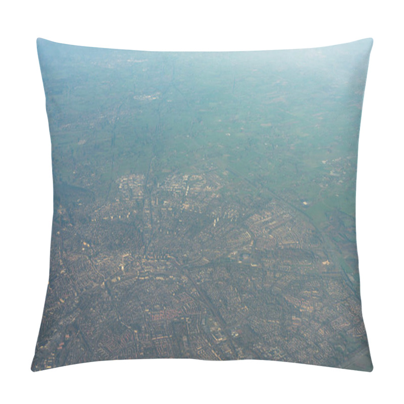 Personality  Amsterdam Schiphol Netherlands,, A View Of A Large Body Of Water Pillow Covers