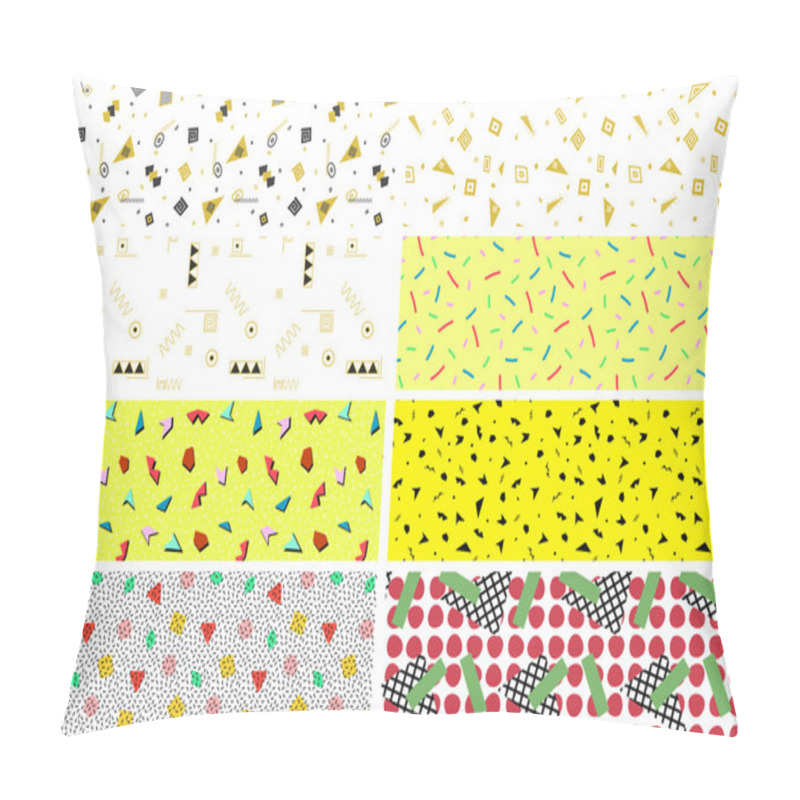 Personality  Collection Of Swatches Memphis Patterns  Pillow Covers