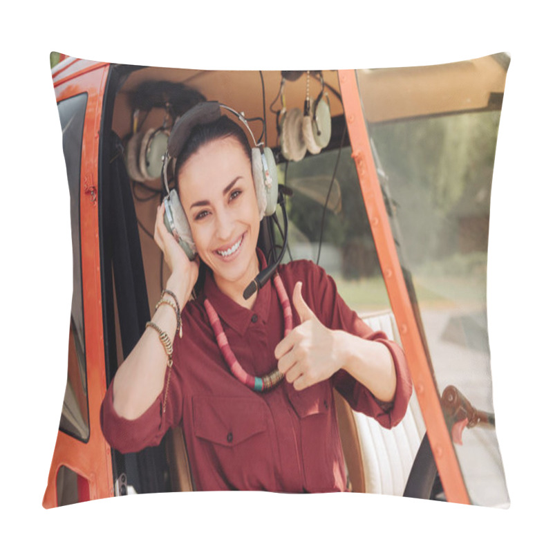 Personality  Cheerful Gay Woman Gaining Experience Pillow Covers