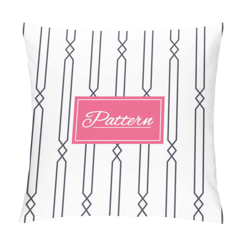 Personality  Rhombus Stripped Seamless Pattern. Pillow Covers