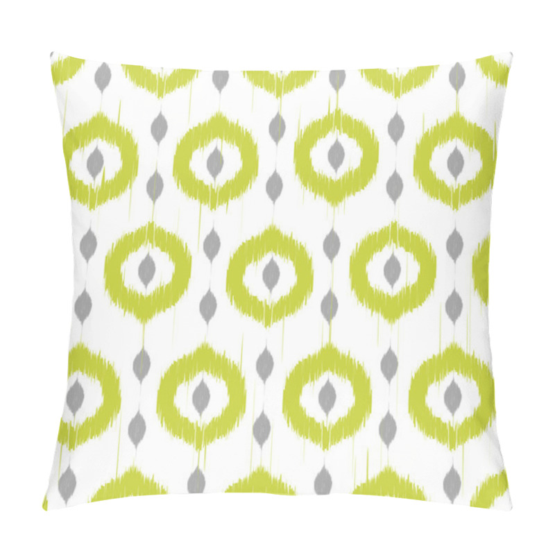 Personality  Vector Seamless Ikat Pattern Pillow Covers