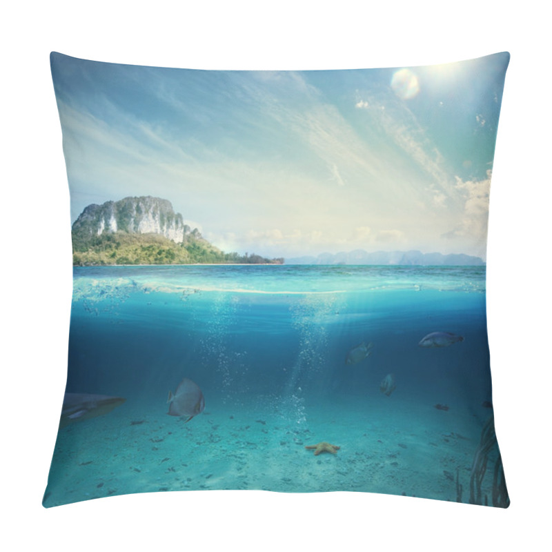 Personality  Ocean And Underwater Part Pillow Covers