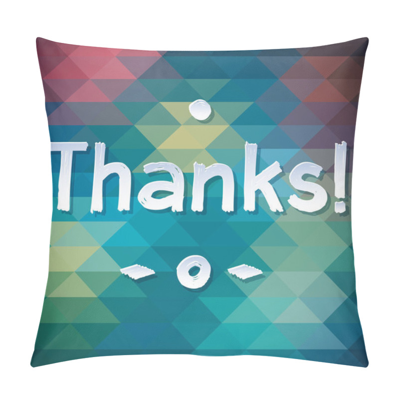 Personality  Thank You Card Pillow Covers