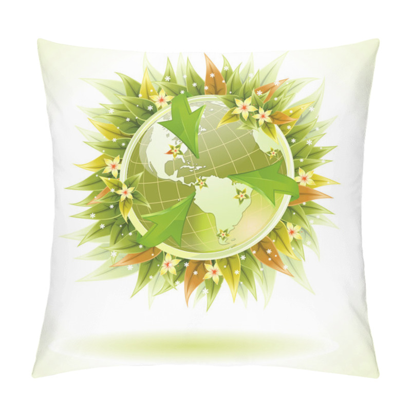 Personality  Concept - Environmentally Friendly Planet Pillow Covers