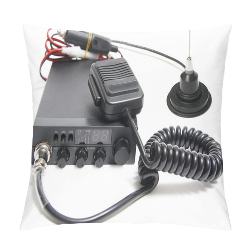 Personality  CB Radio With Microphone Pillow Covers