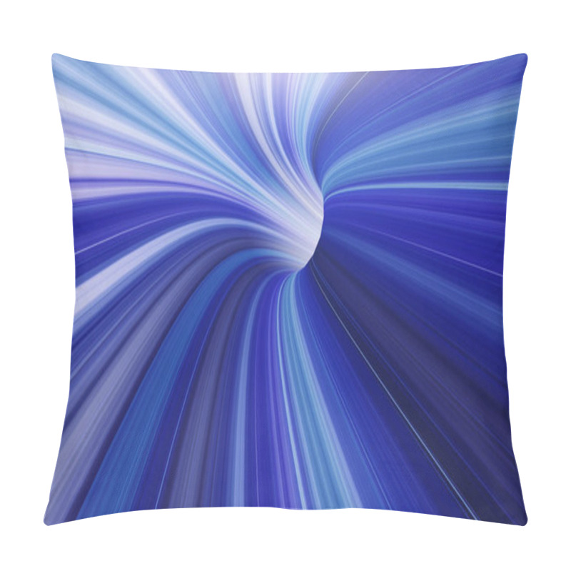 Personality  3d Render VJ Wormhole Time Vortexx Tunnel Background Pillow Covers