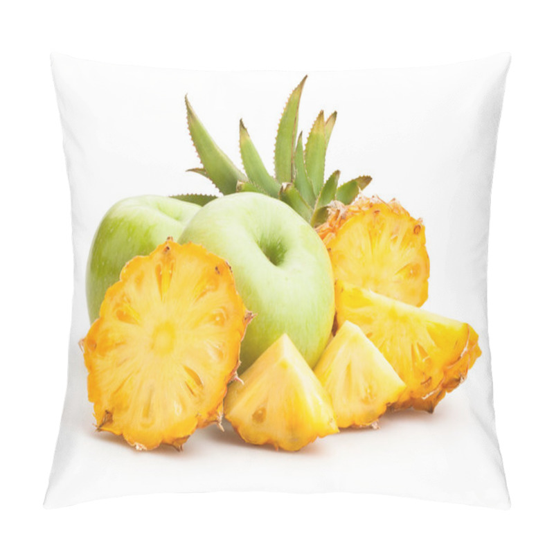 Personality  Pineapple Slices And Apple Pillow Covers