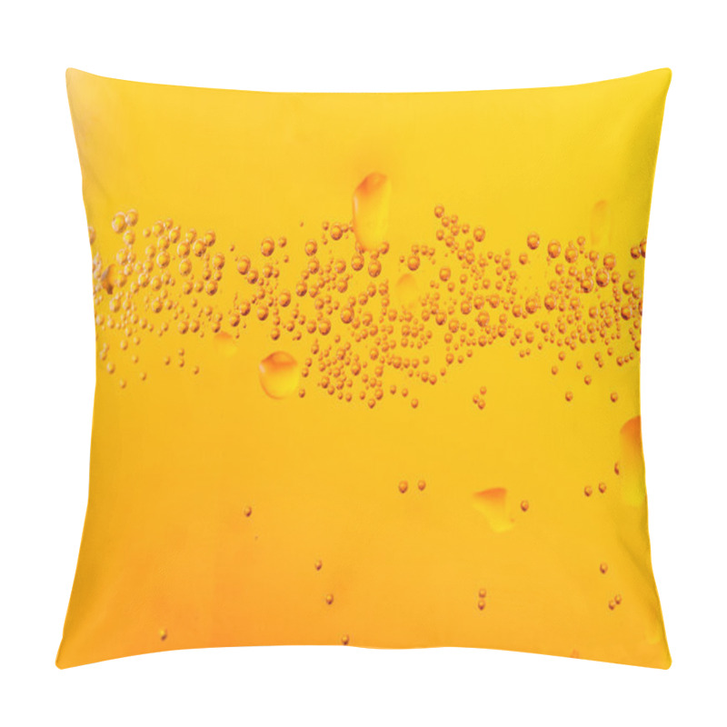 Personality  Bubbles Beer Over Yellow Pillow Covers