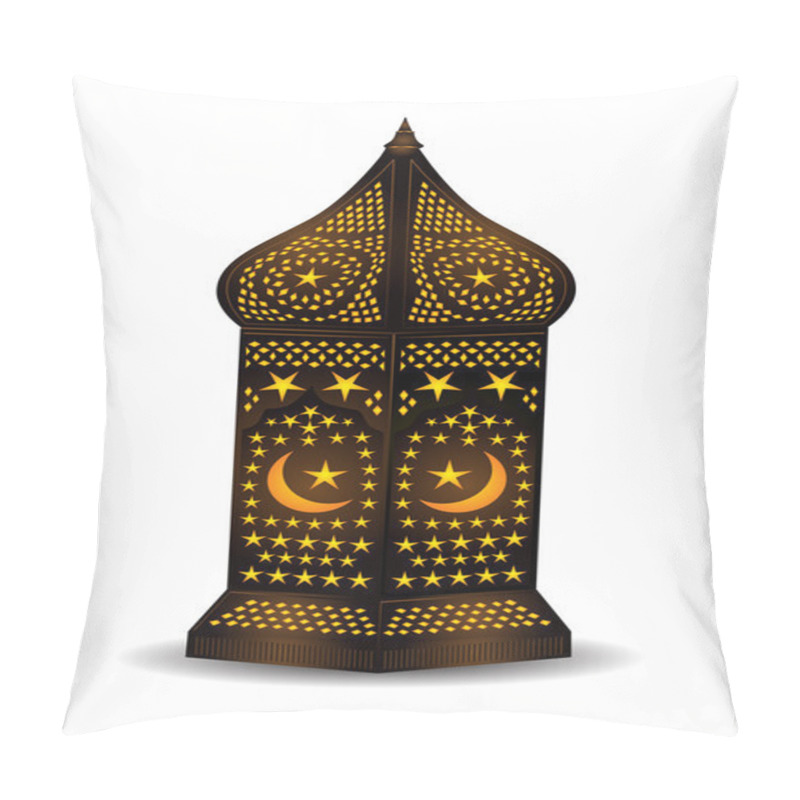 Personality  Intricate Arabic Lantern For Eid Or Ramadan Celebration Pillow Covers