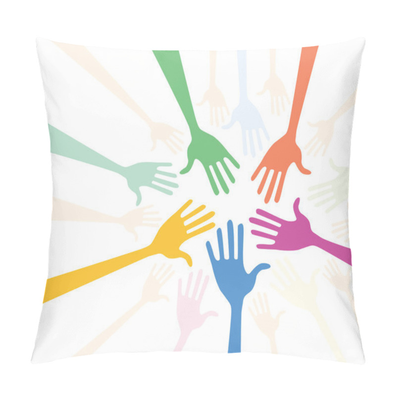 Personality  Hands Pillow Covers