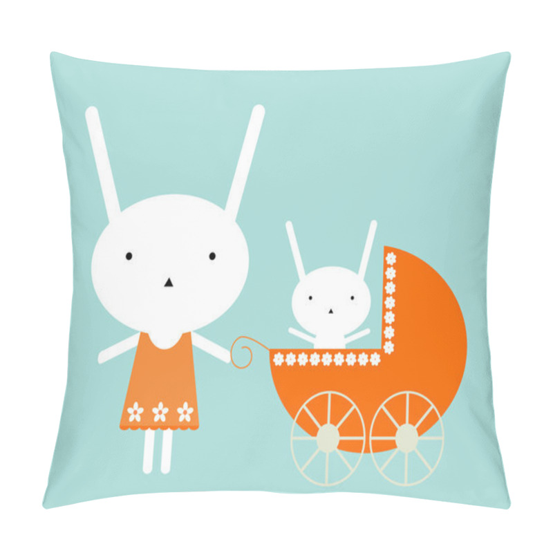 Personality  Bunny Baby Pillow Covers