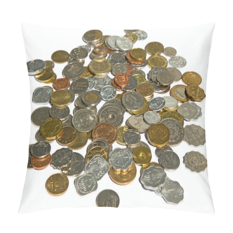 Personality  Old Circulated Coins Pillow Covers