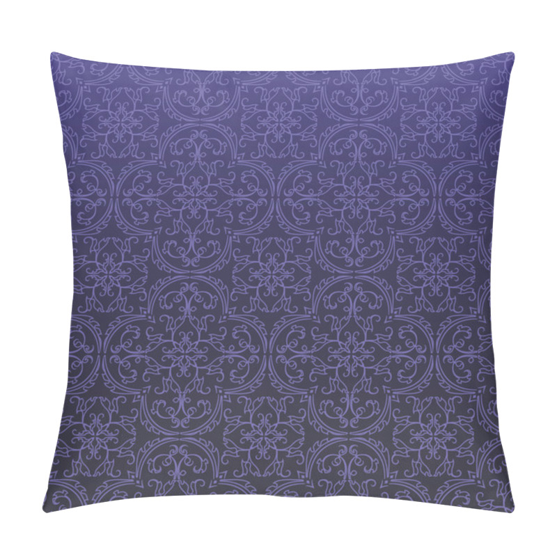 Personality  Seamless Damask Background Pattern Pillow Covers