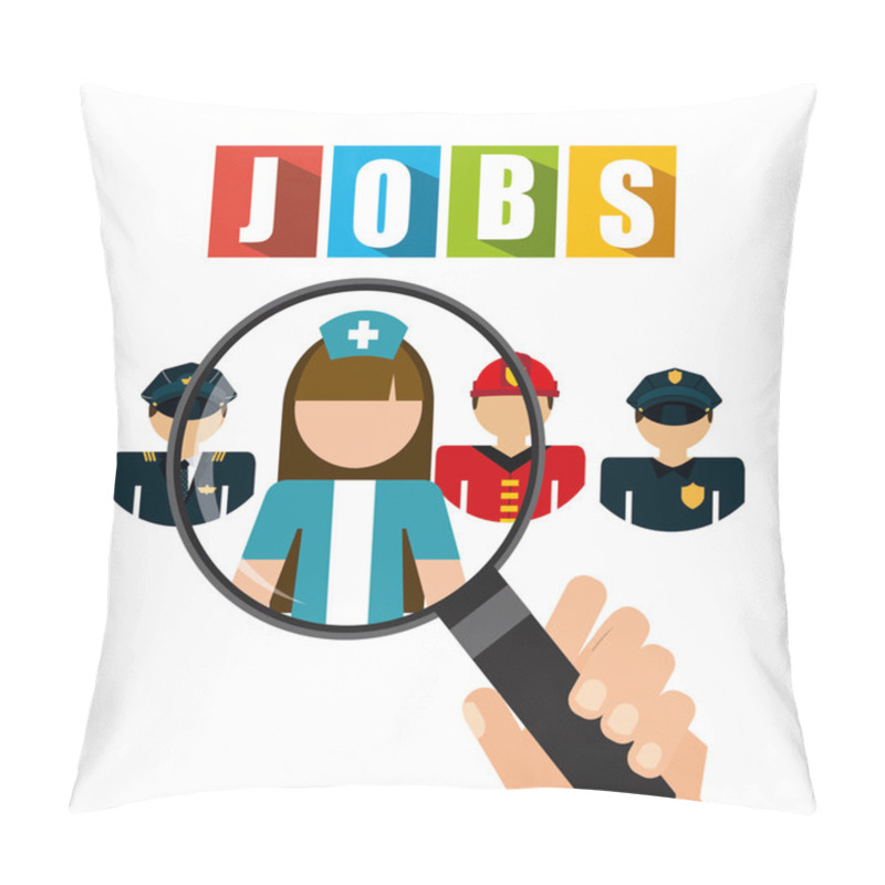 Personality  Jobs Concept  Pillow Covers