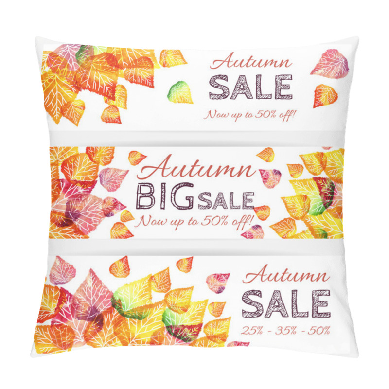 Personality  Autumn Sale Banner Pillow Covers