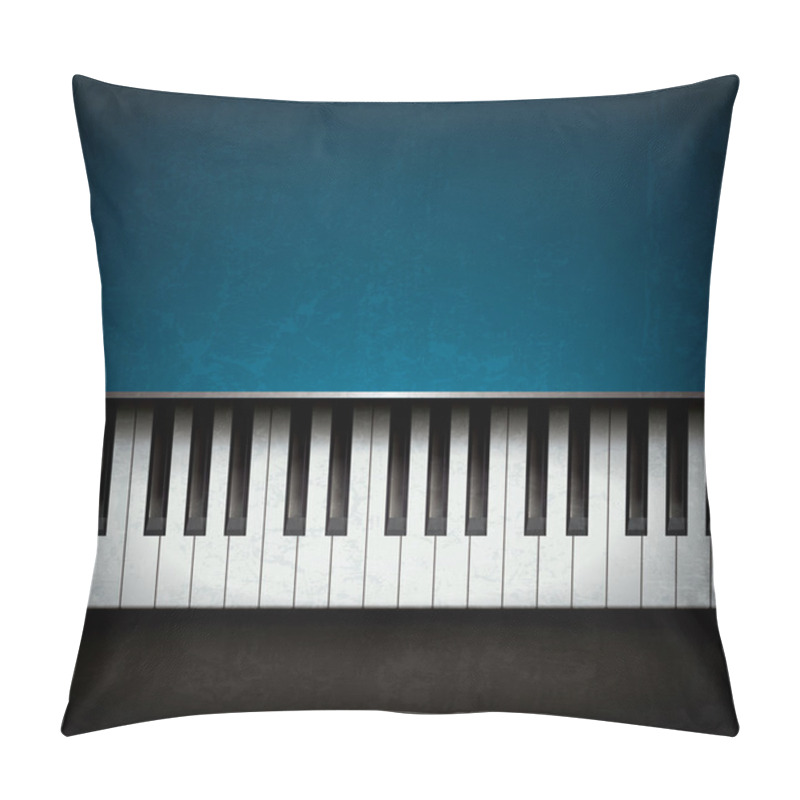 Personality  Abstract Jazz Music Background Pillow Covers