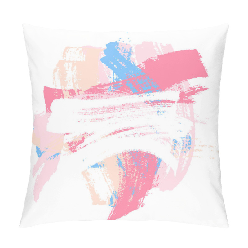 Personality  Paint Brush Strokes Pillow Covers