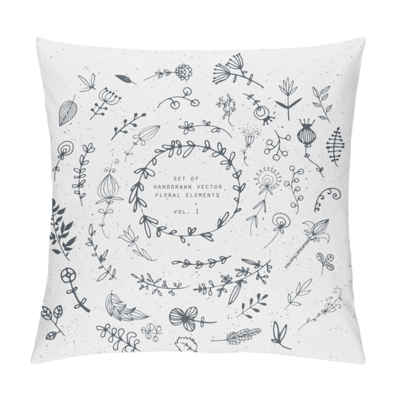 Personality  Floral Elements Pillow Covers