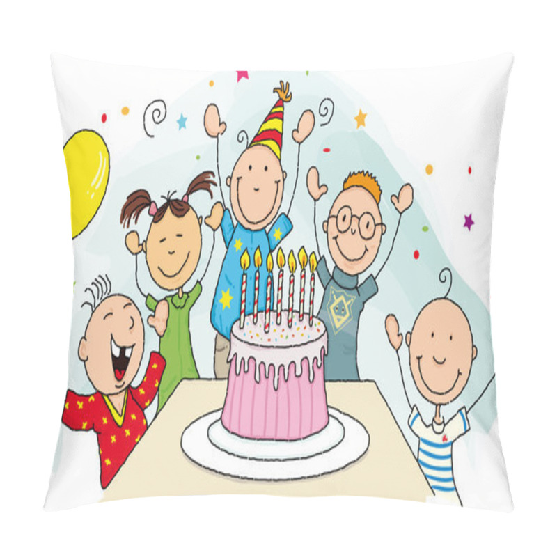 Personality  Birthday Party. Pillow Covers