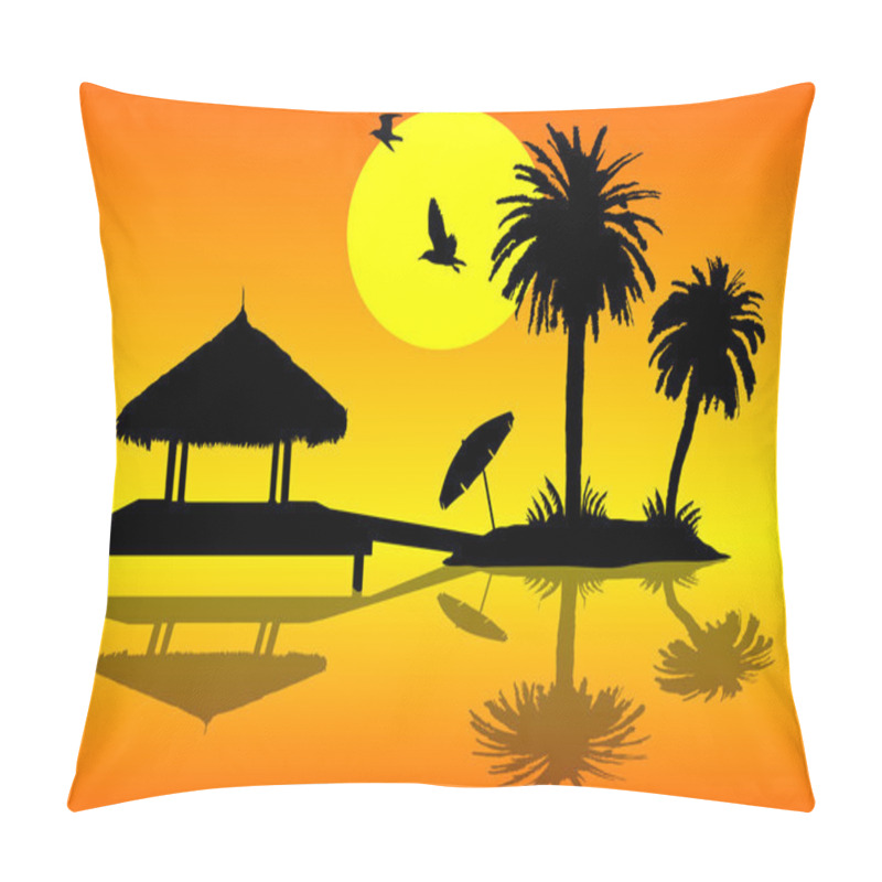 Personality  Island Pillow Covers