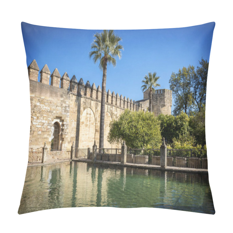 Personality  Gardens At The Alcazar De Los Reyes Cristianos In Cordoba, Spain Pillow Covers