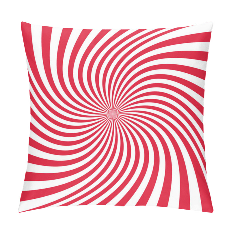 Personality  Abstract Vector Spiral Background Pillow Covers